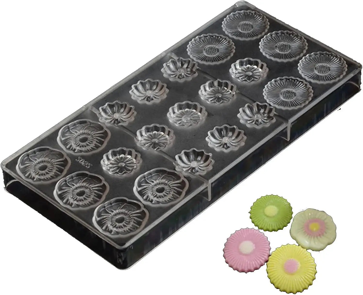 19281 / Molde con forma de flor para chocolate