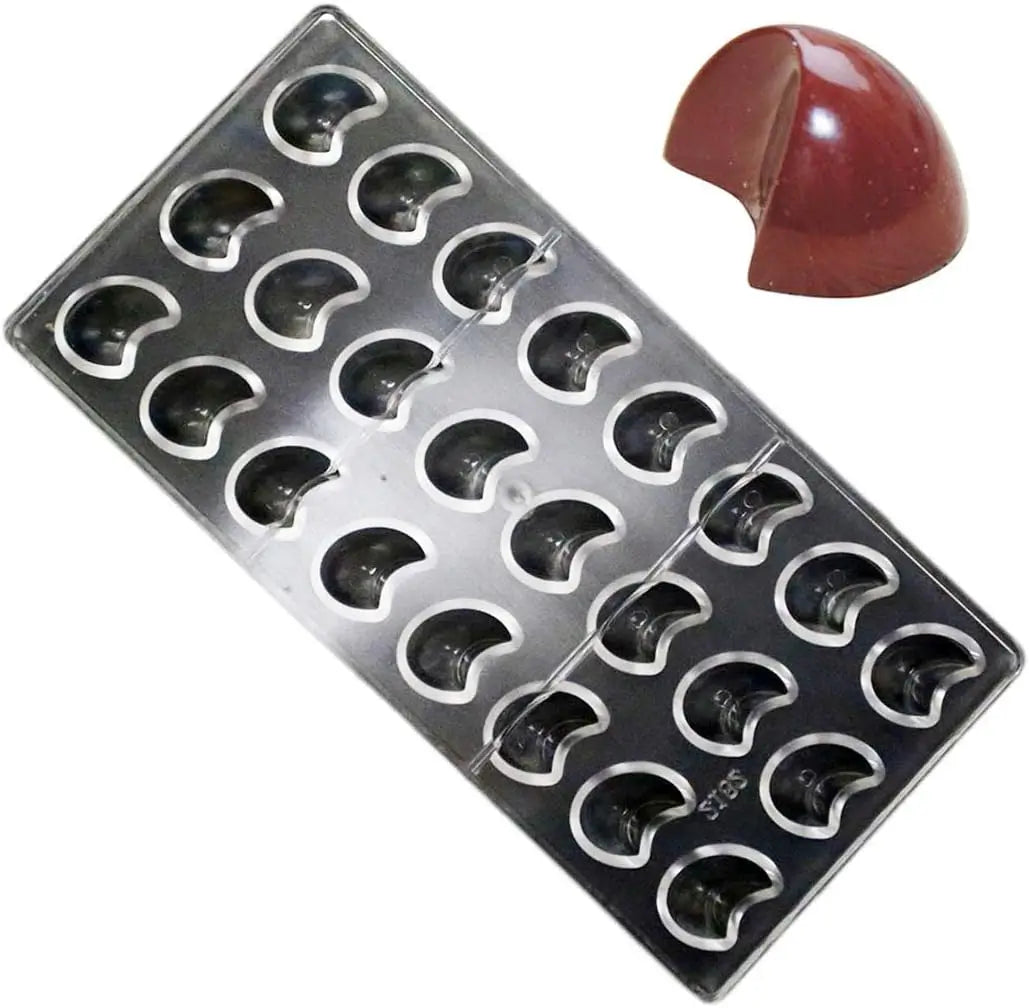 19366 / molde de chocolate de luna creciente