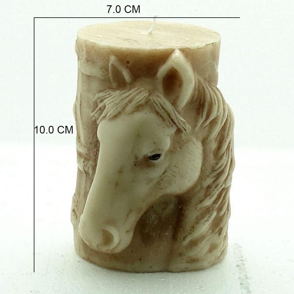 11253 / 3D DIY Craft Animal Silicone Candle Molds Soap Mold Bear Horse Elephant Handmade Wax Resin Moulds