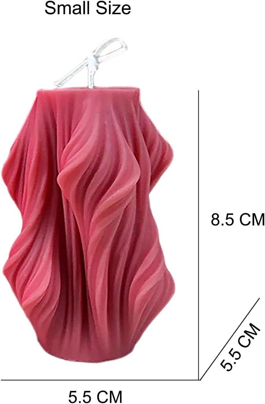 F18-G69/70/71 beeswax candle molds 3 sizes