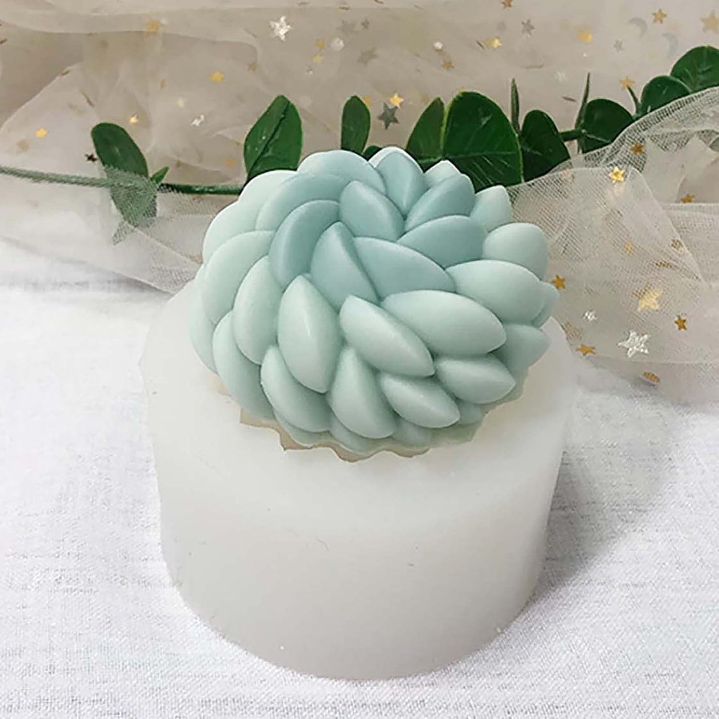 F18-GR1-2172 candle flower molds