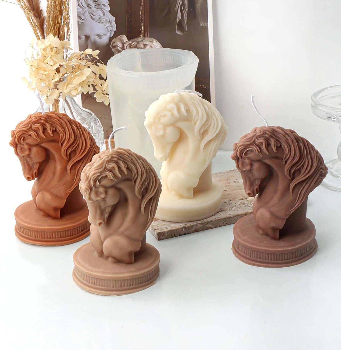 F18-SXY299-horse-candle-mold