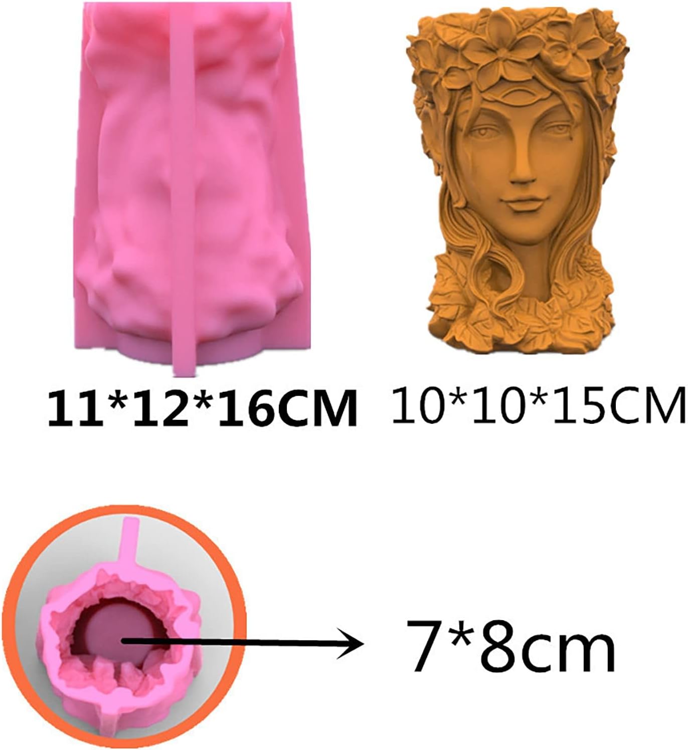 F19-G102 cement planter molds BEAUTY