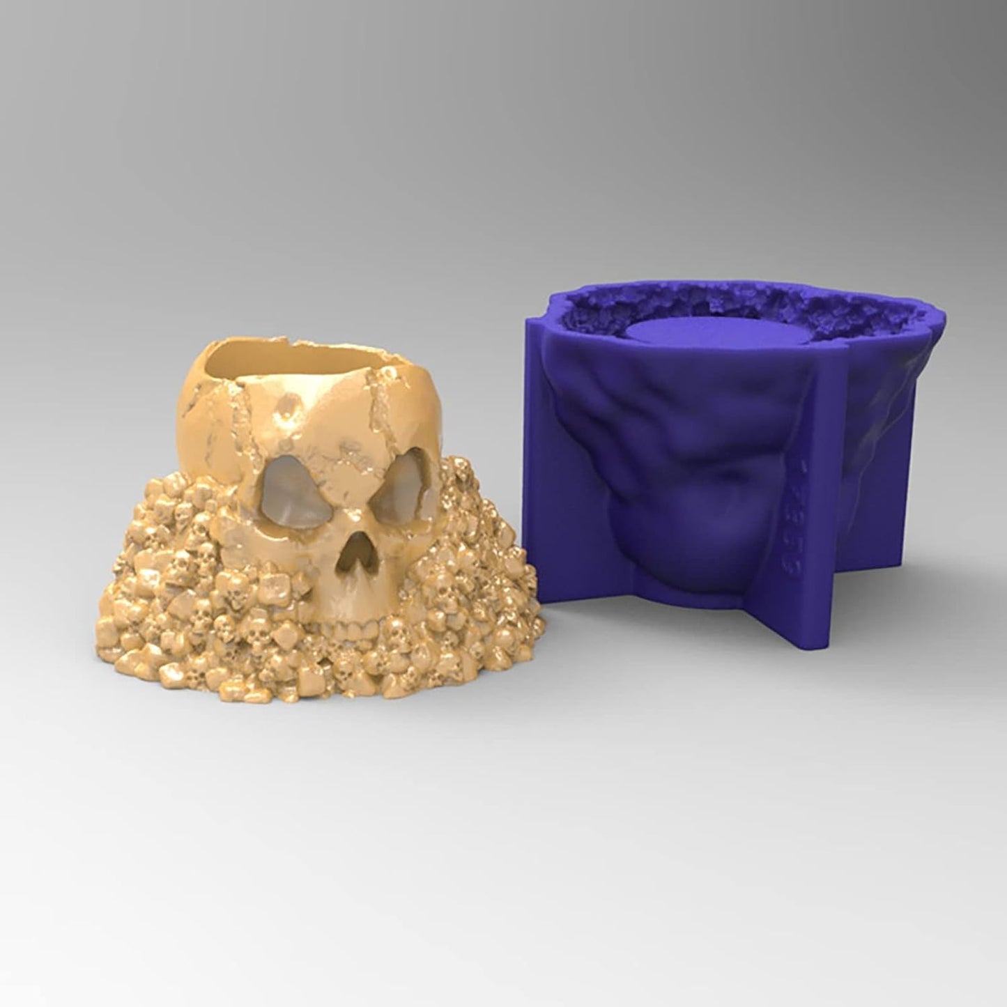 F19-G17359 cement skull mold