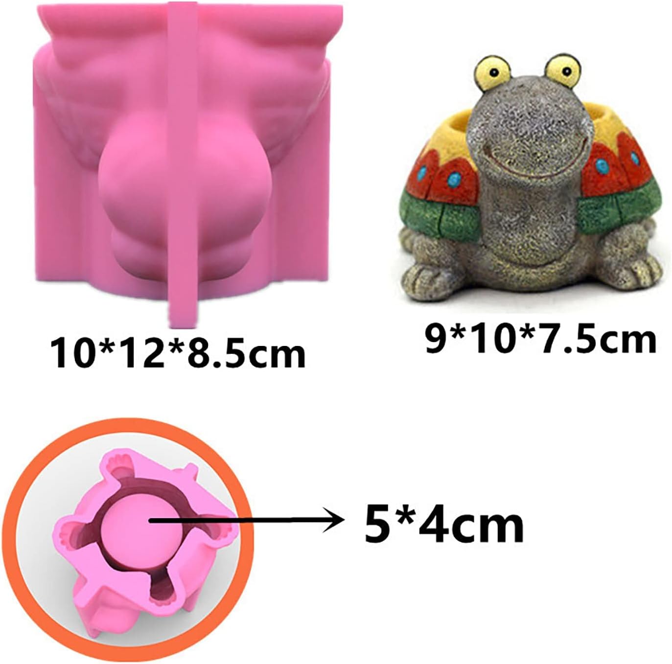 F19-G48 cement turtle mold