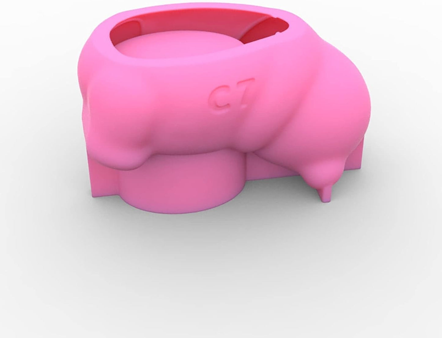 F19-G7 cement pot molds panda