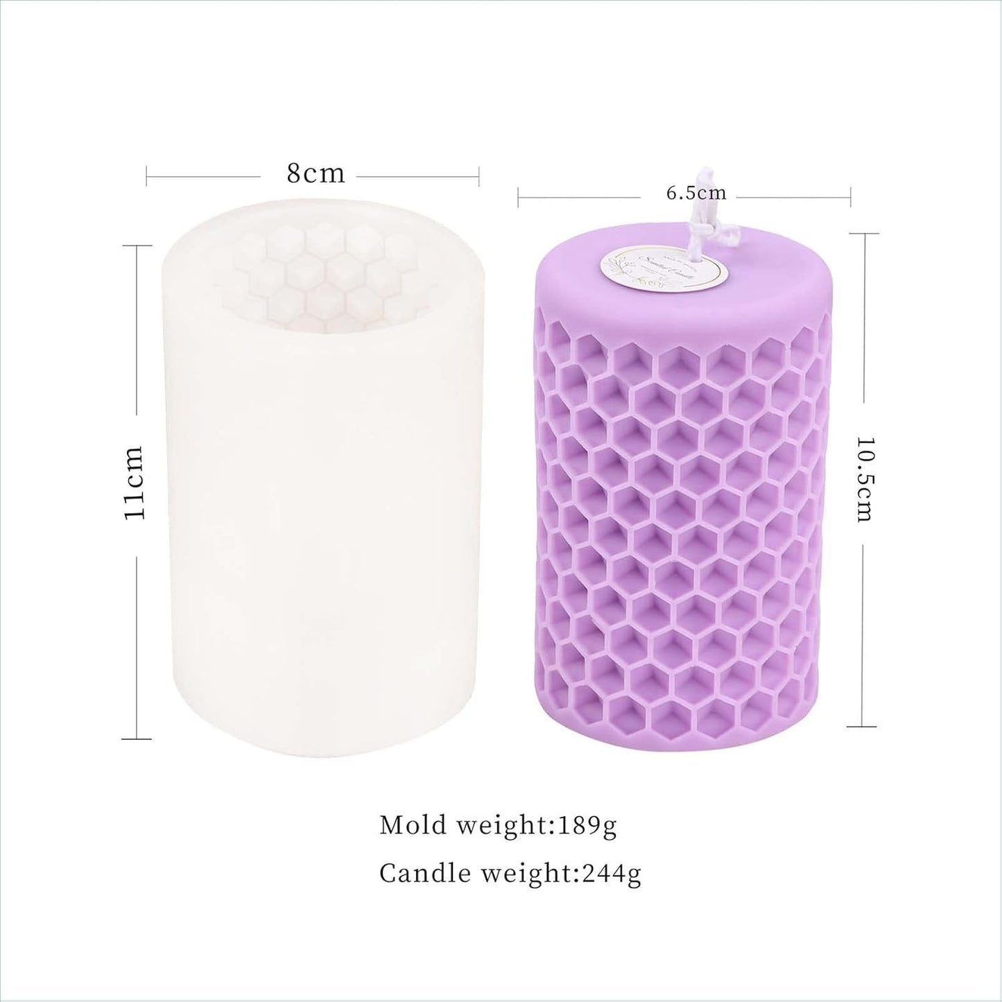 F20-SXY040 bee candle mold