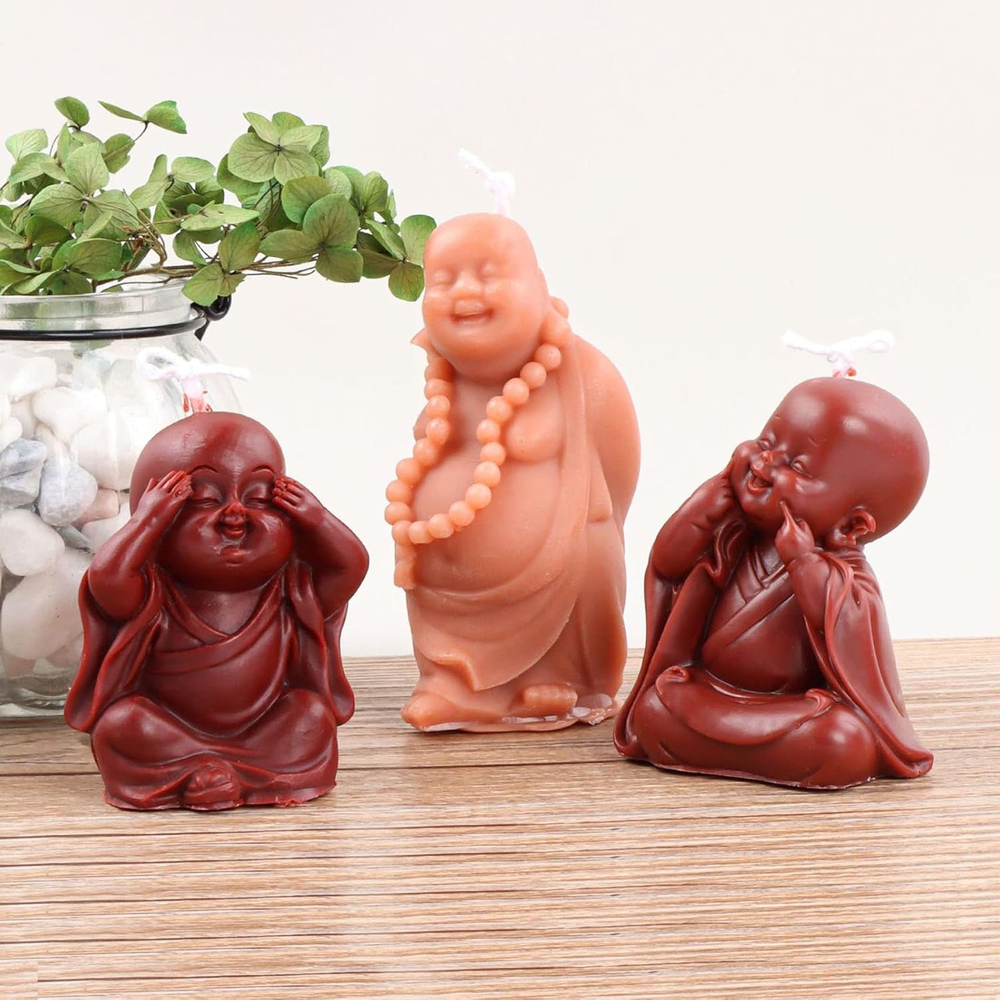 F20-SXY119 buddha candle mold