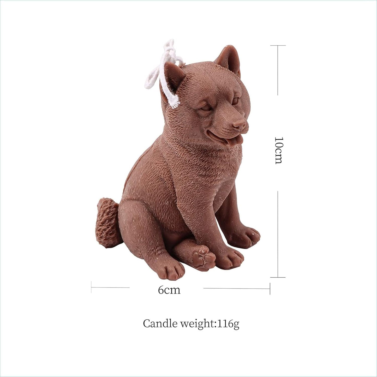 F21-SXY098 dog mold candle