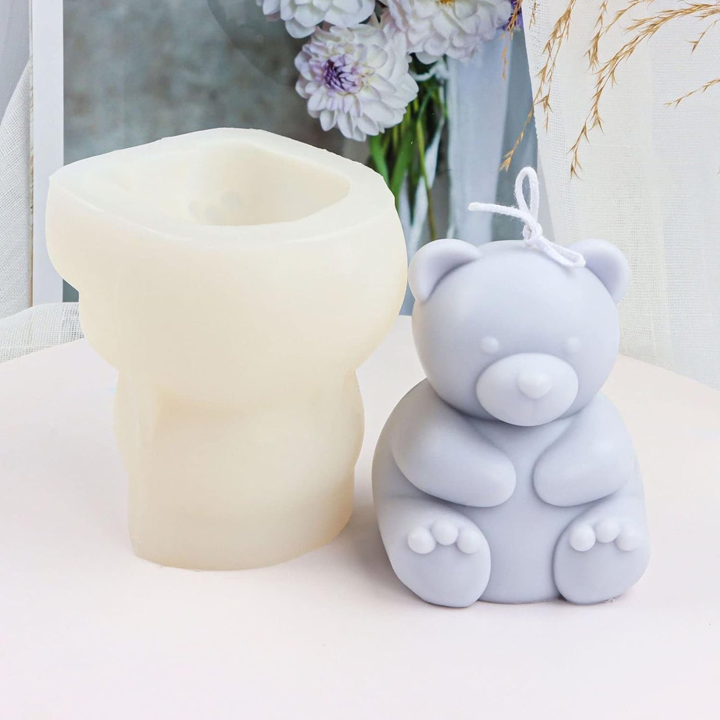 F21-SXY113 large candle molds bear