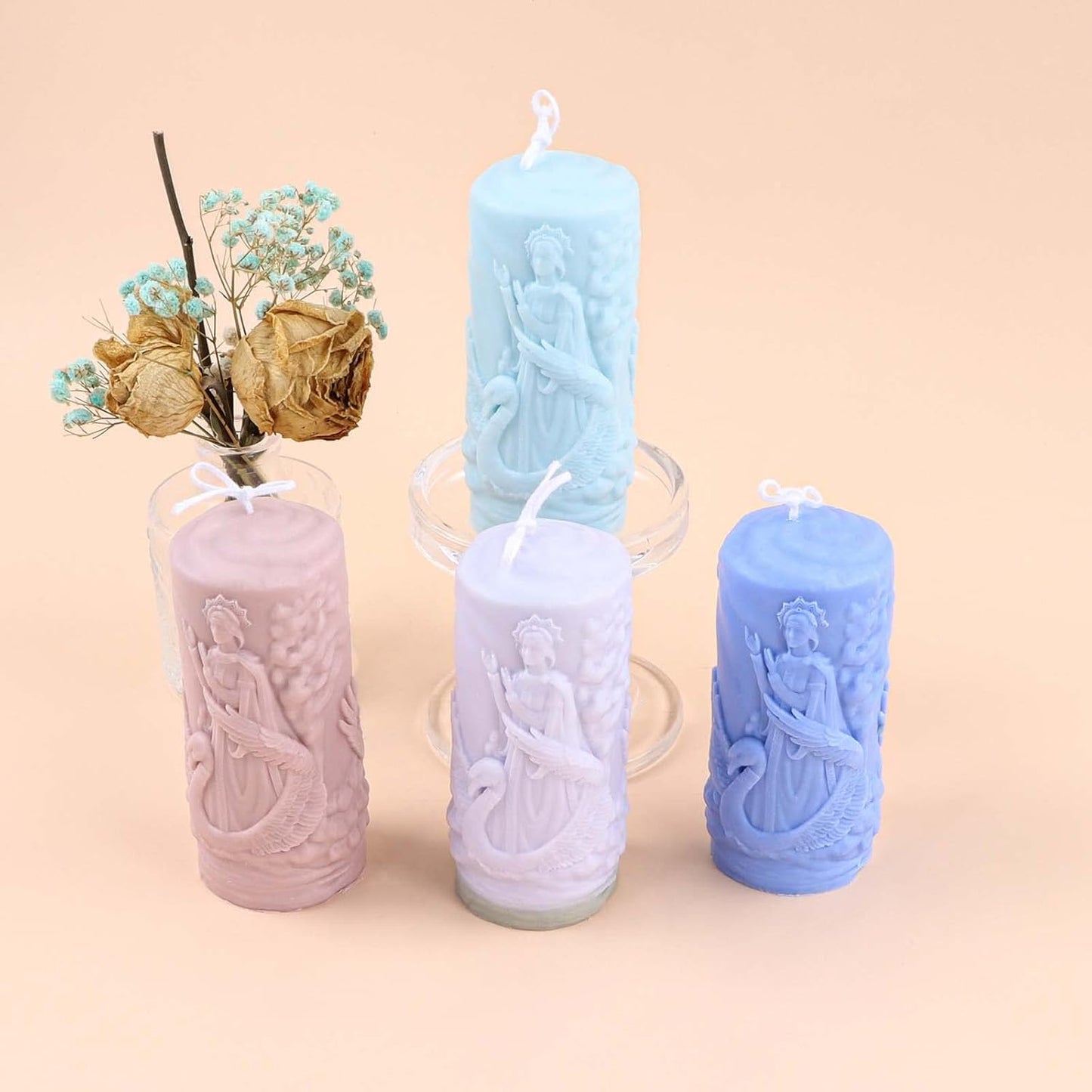 F22-SXY005 spine candle mold