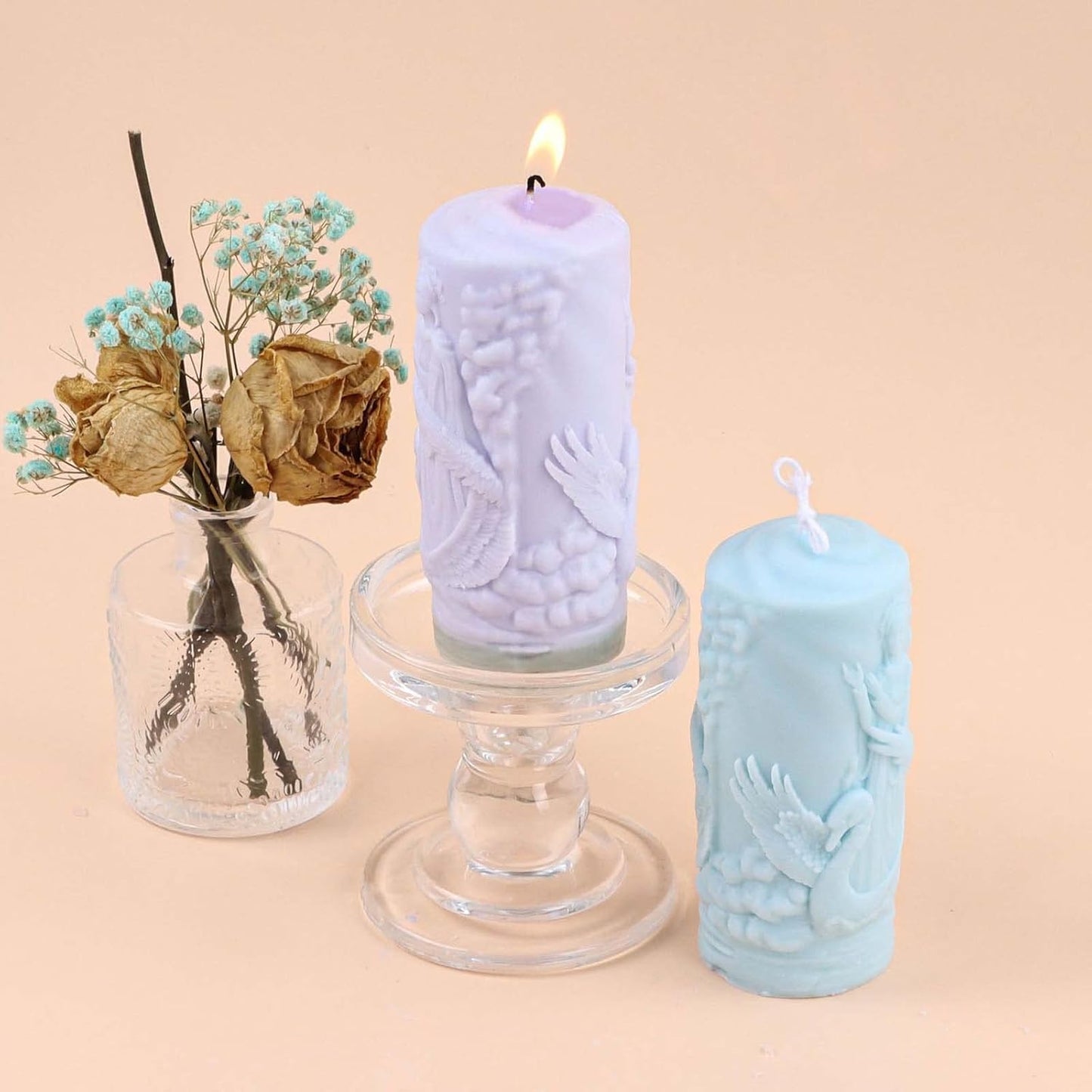 F22-SXY005 spine candle mold