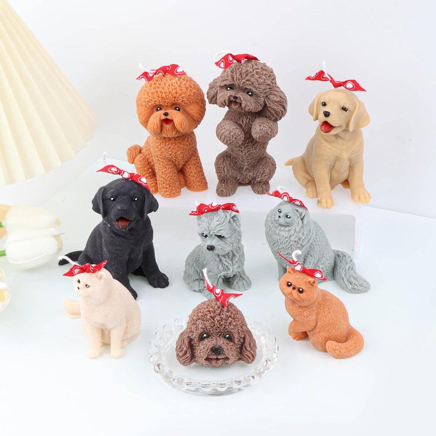 F22-SXY200 dog candle molds