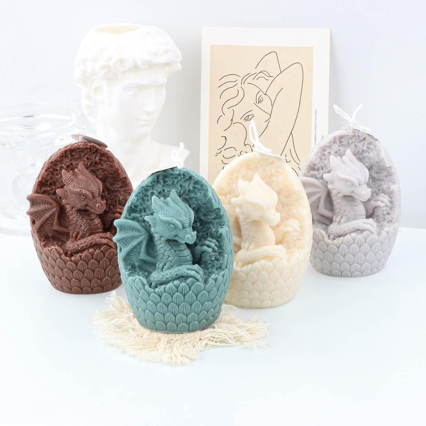 F22-SXY207 dinosaur candle mold