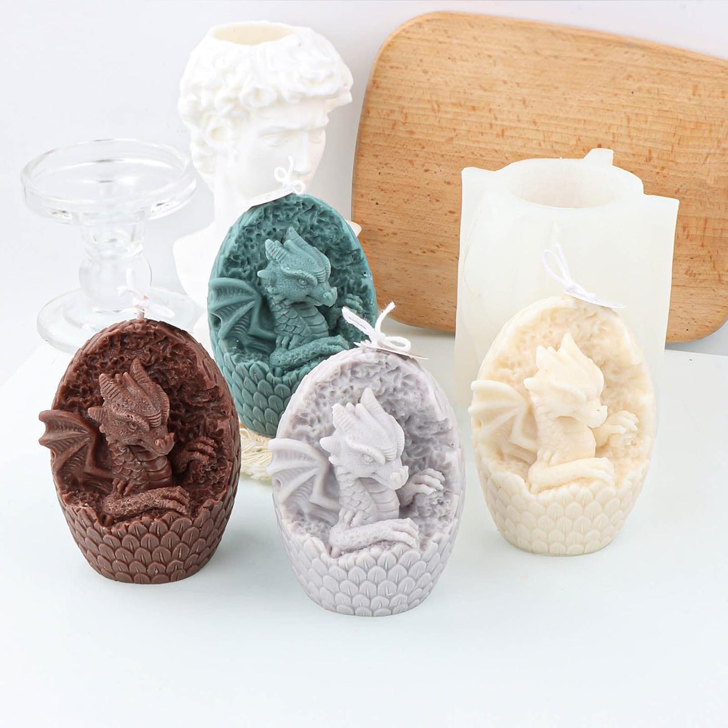 F22-SXY207 dinosaur candle mold