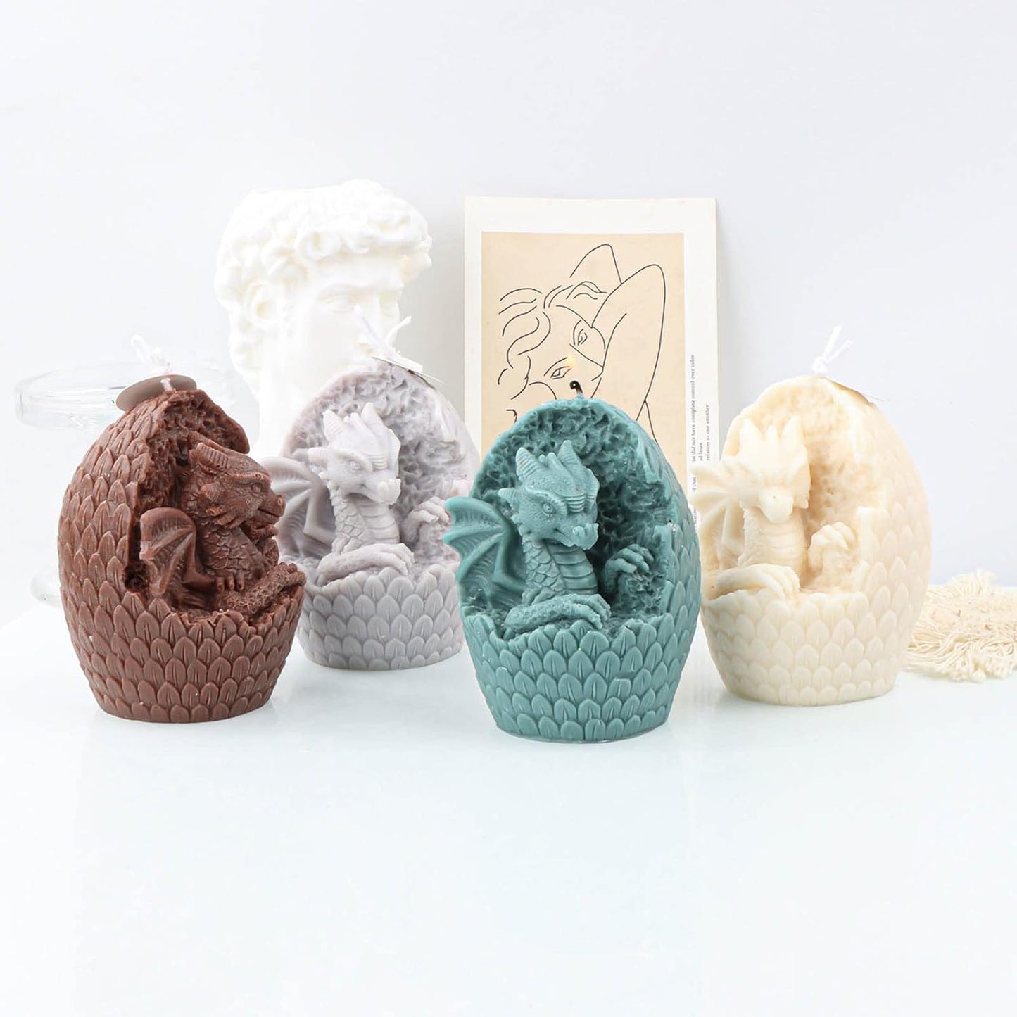 F22-SXY207 dinosaur candle mold