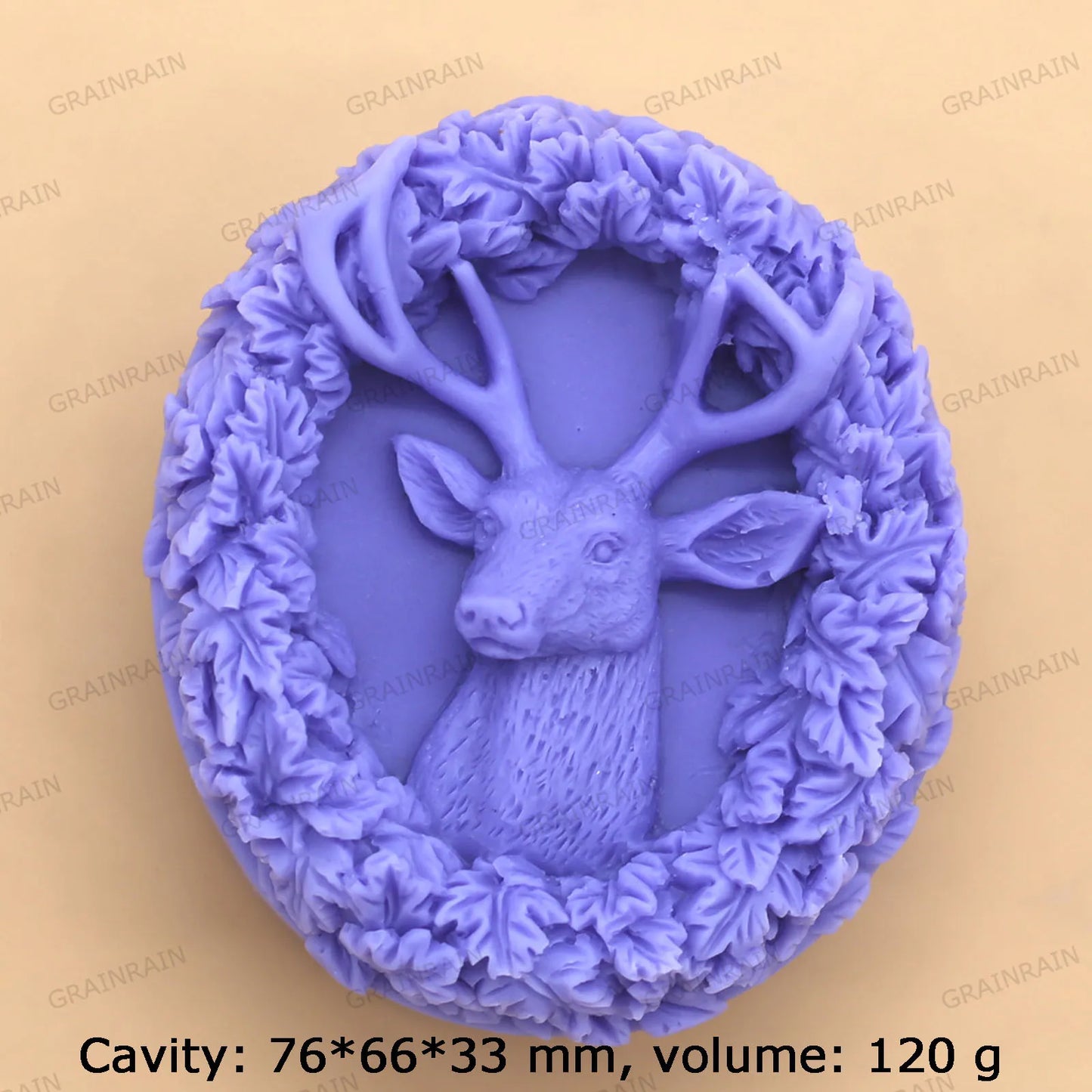Silicone Soap Mold Form Cat Deer Bird Flower DIY Craft Handmade Soap Candle