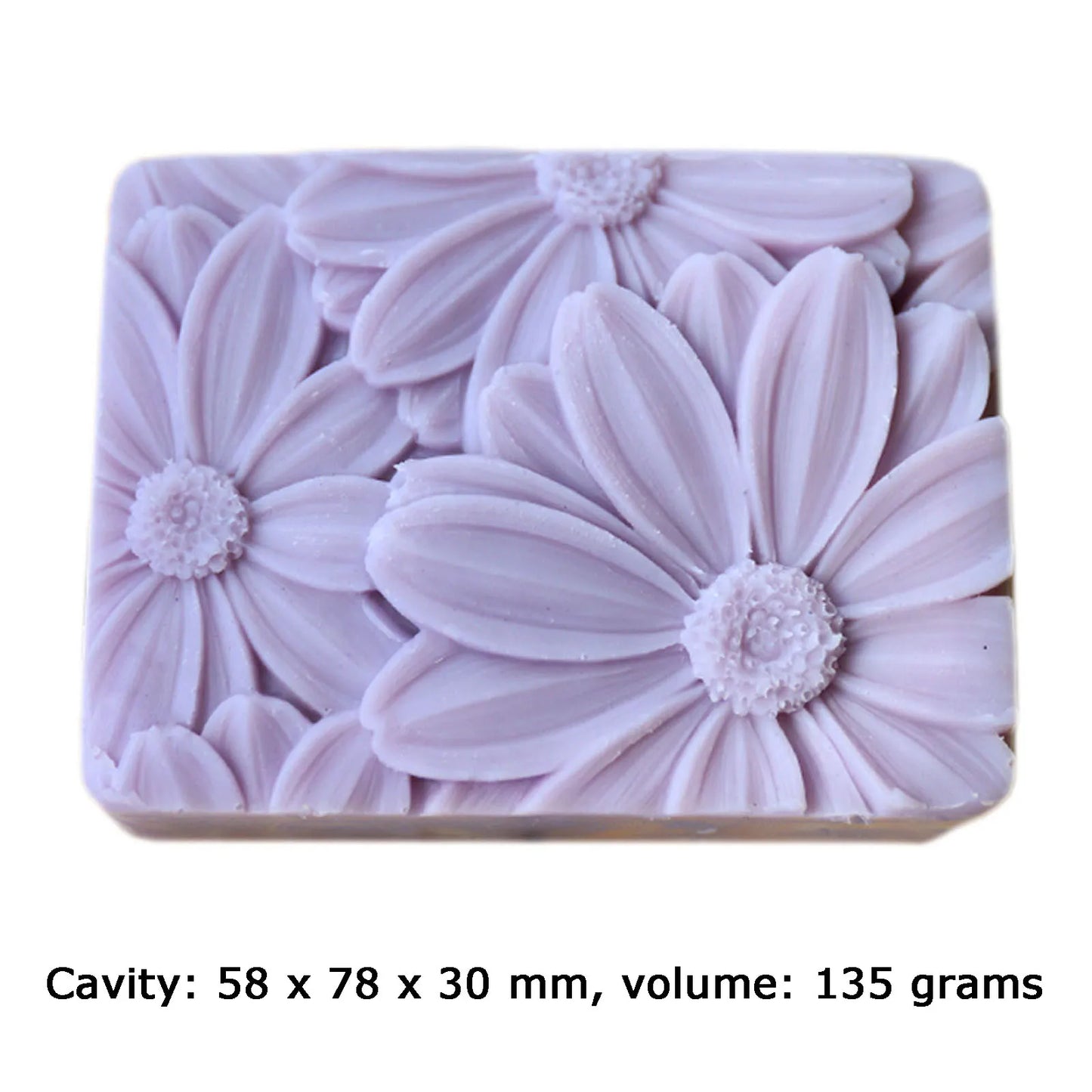 Flower Soap Silicon Molds Chinese Paper Cut Square Soap Making Mold Candle Mould Handmade Craft