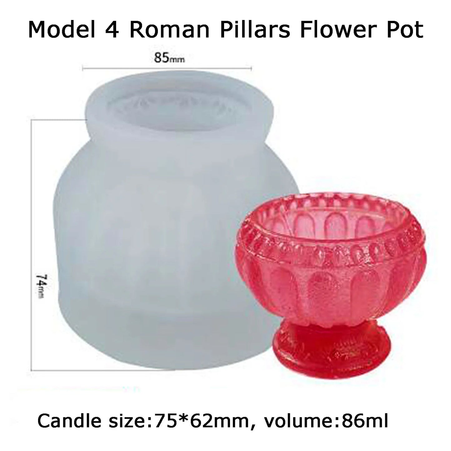 3d Venus DIY Candle Making Kit Roman Pillar Silicone Mold Goddess Aromatherapy Candle Mold Plaster Mold Cake Decorating Tools