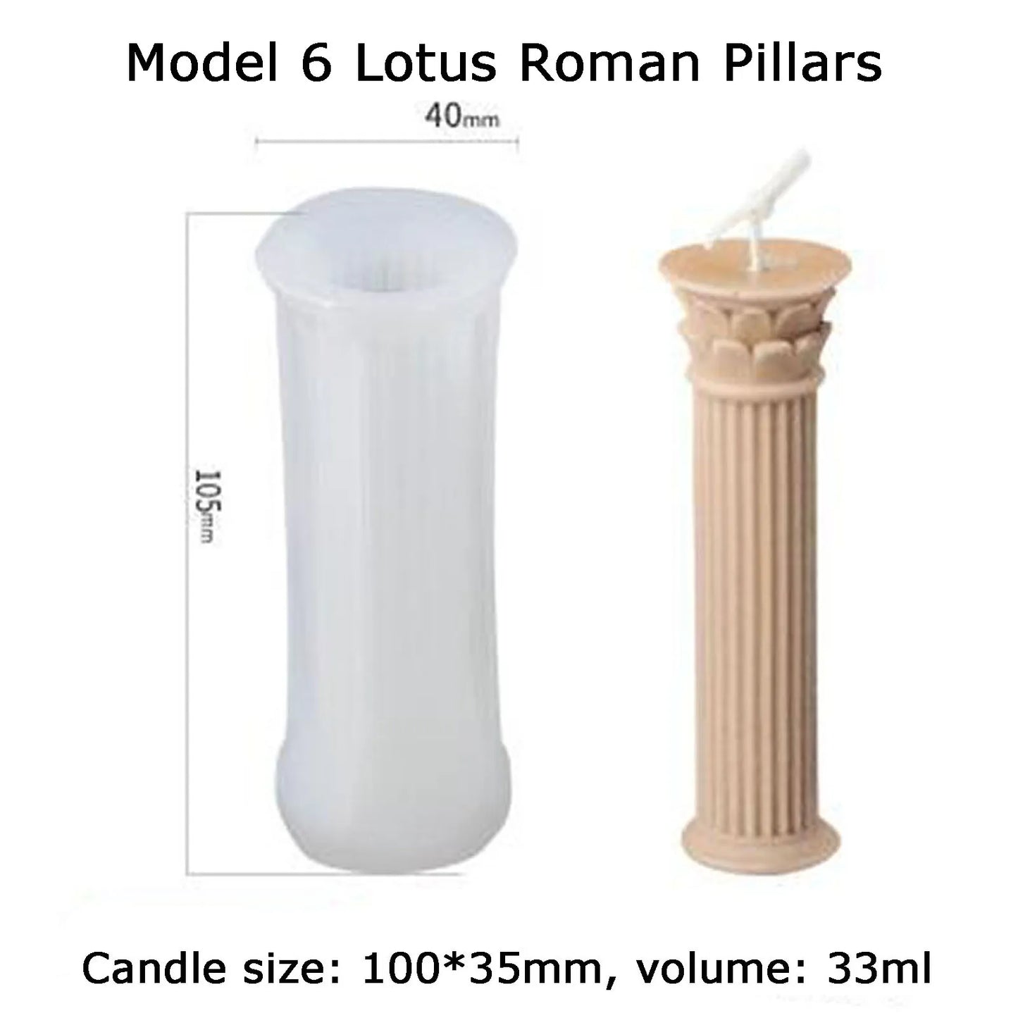 3d Venus DIY Candle Making Kit Roman Pillar Silicone Mold Goddess Aromatherapy Candle Mold Plaster Mold Cake Decorating Tools