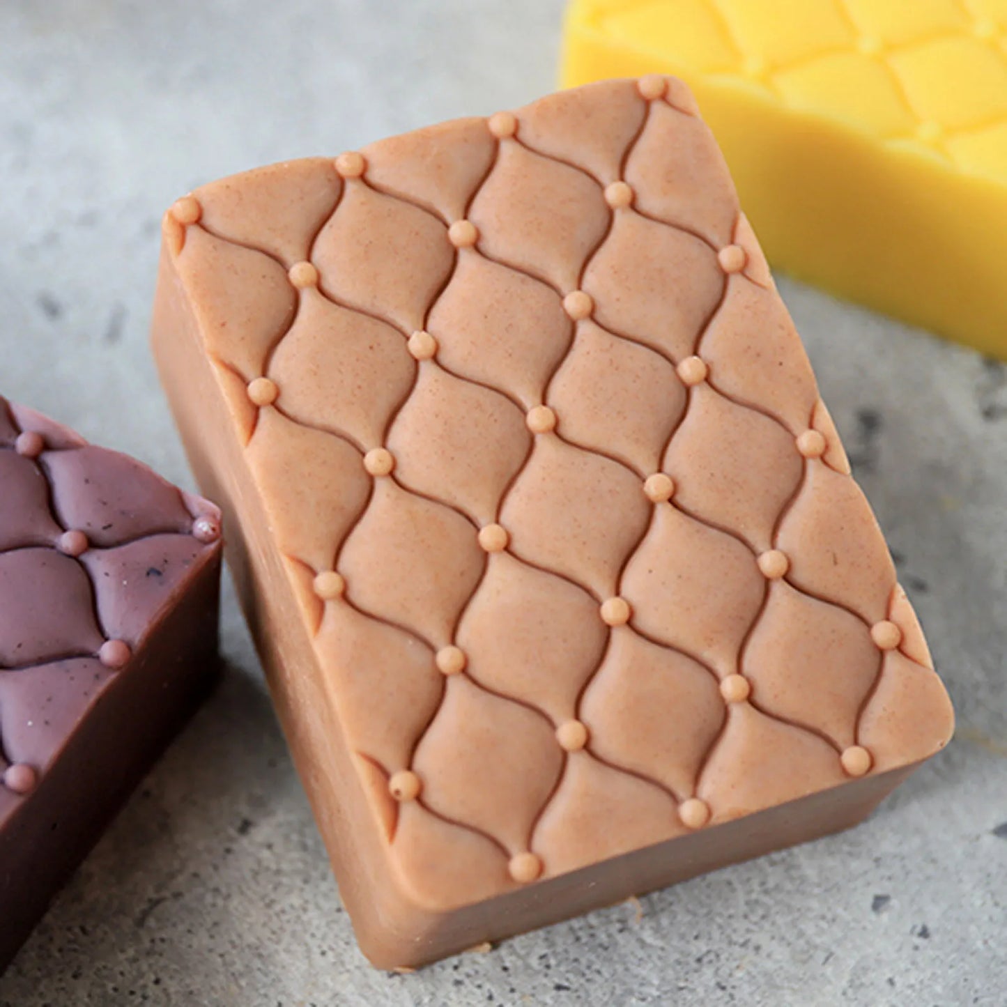 Flower Soap Silicon Molds Chinese Paper Cut Square Soap Making Mold Candle Mould Handmade Craft