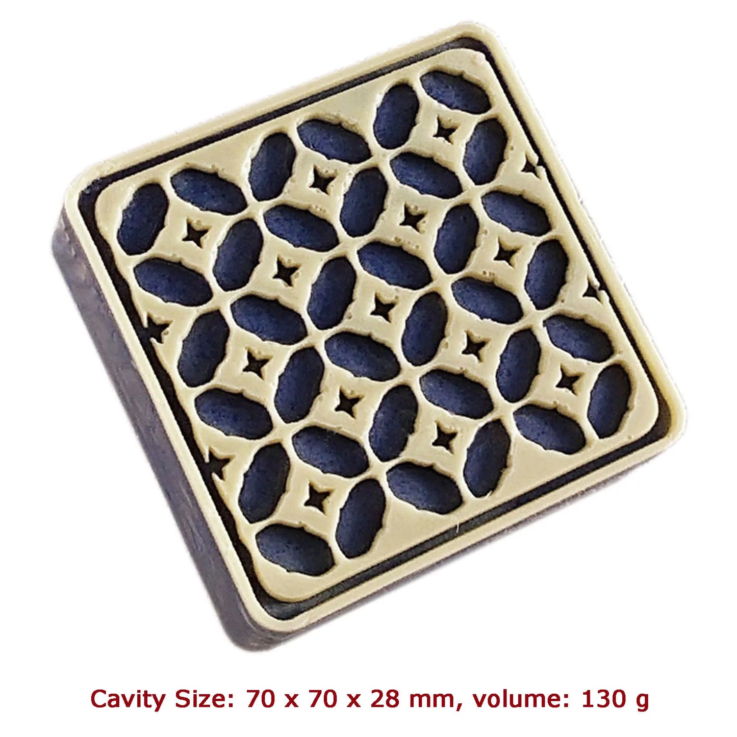 Flower Soap Silicon Molds Chinese Paper Cut Square Soap Making Mold Candle Mould Handmade Craft