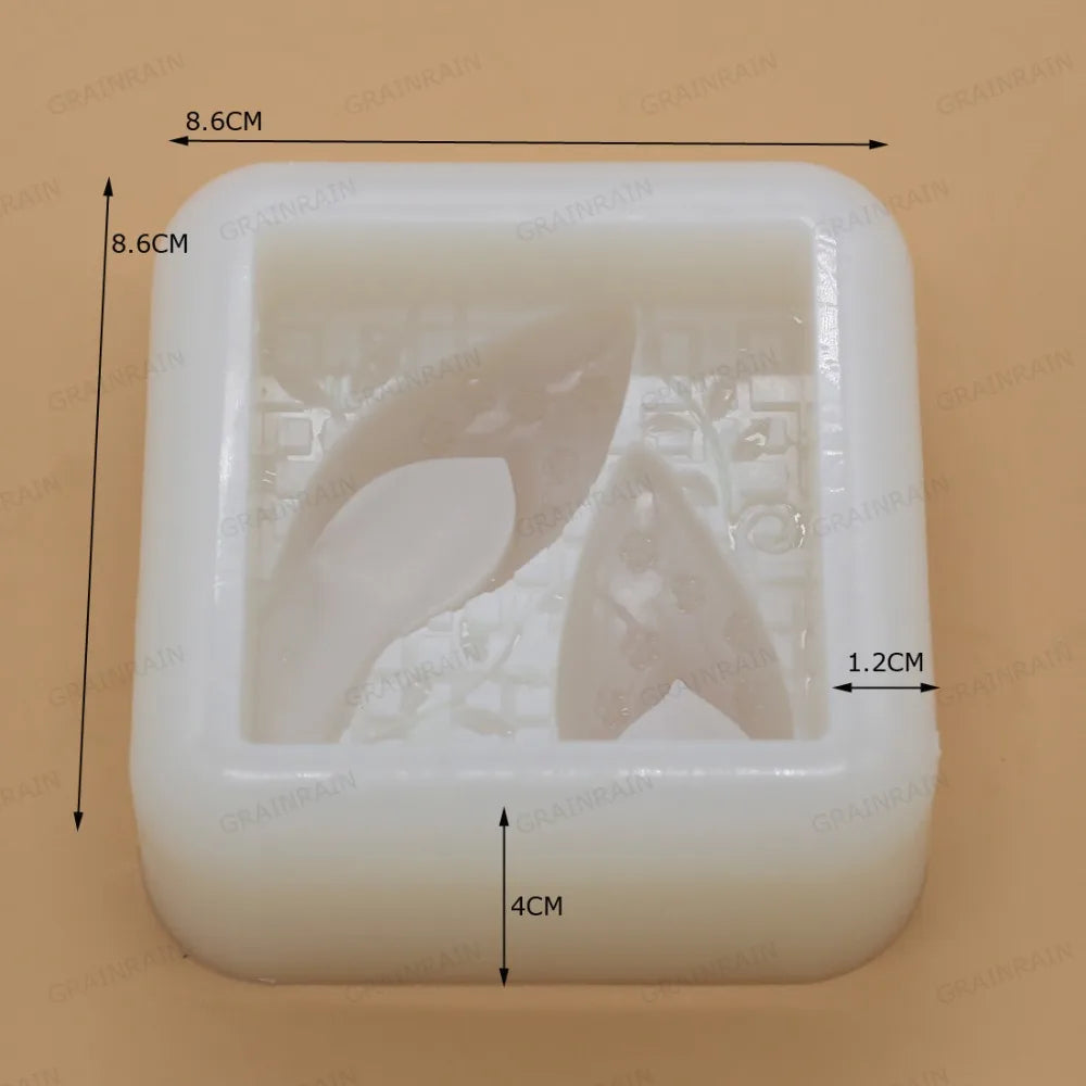 Grainrain Flexible Soap Mold High Heel Women Shoes Silicone Soap Making Mould Handmade Candle Resin Molds