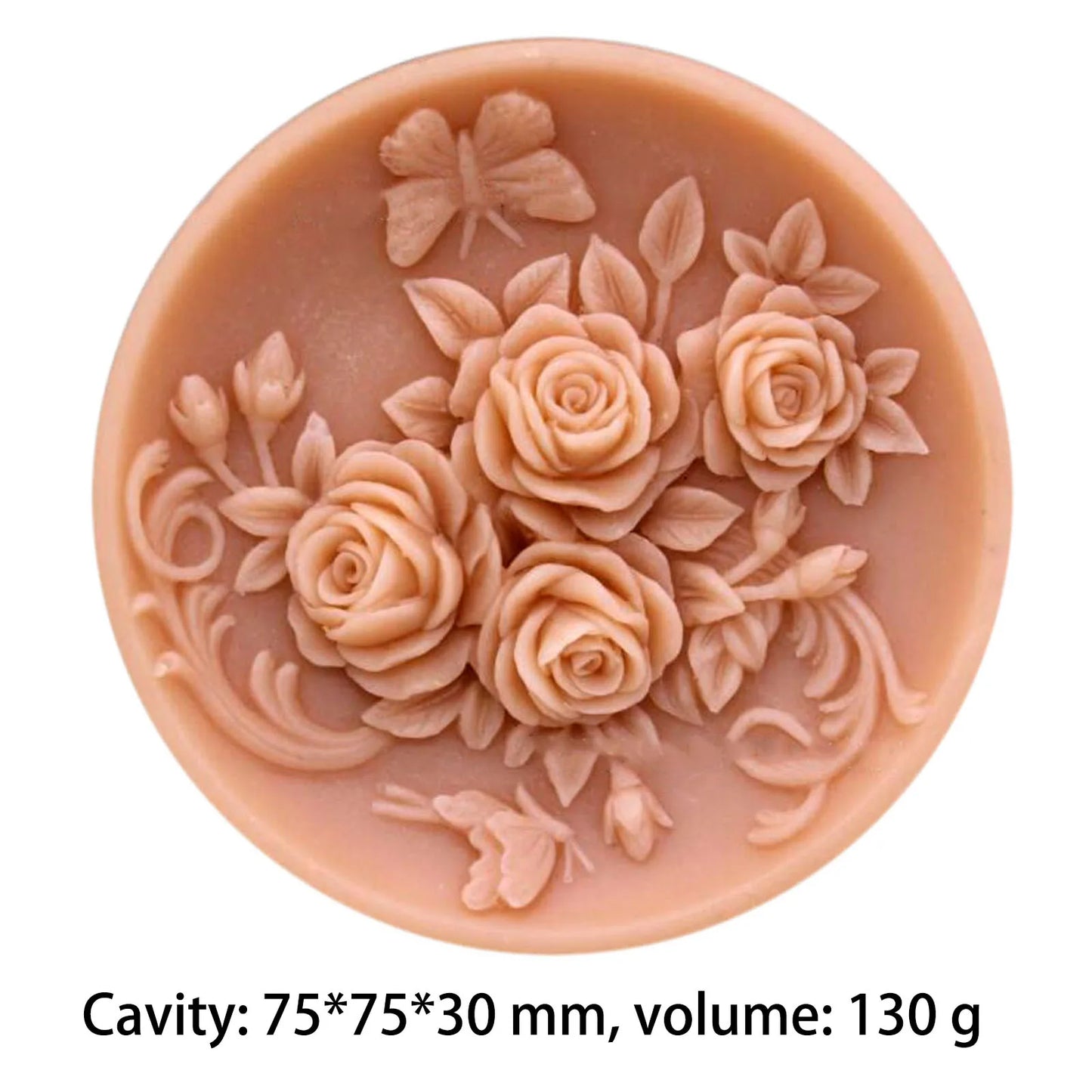 Sheep Silicone Soap Mold Flower DIY Butterfly Dragon Silicon Handmade Soap Mould