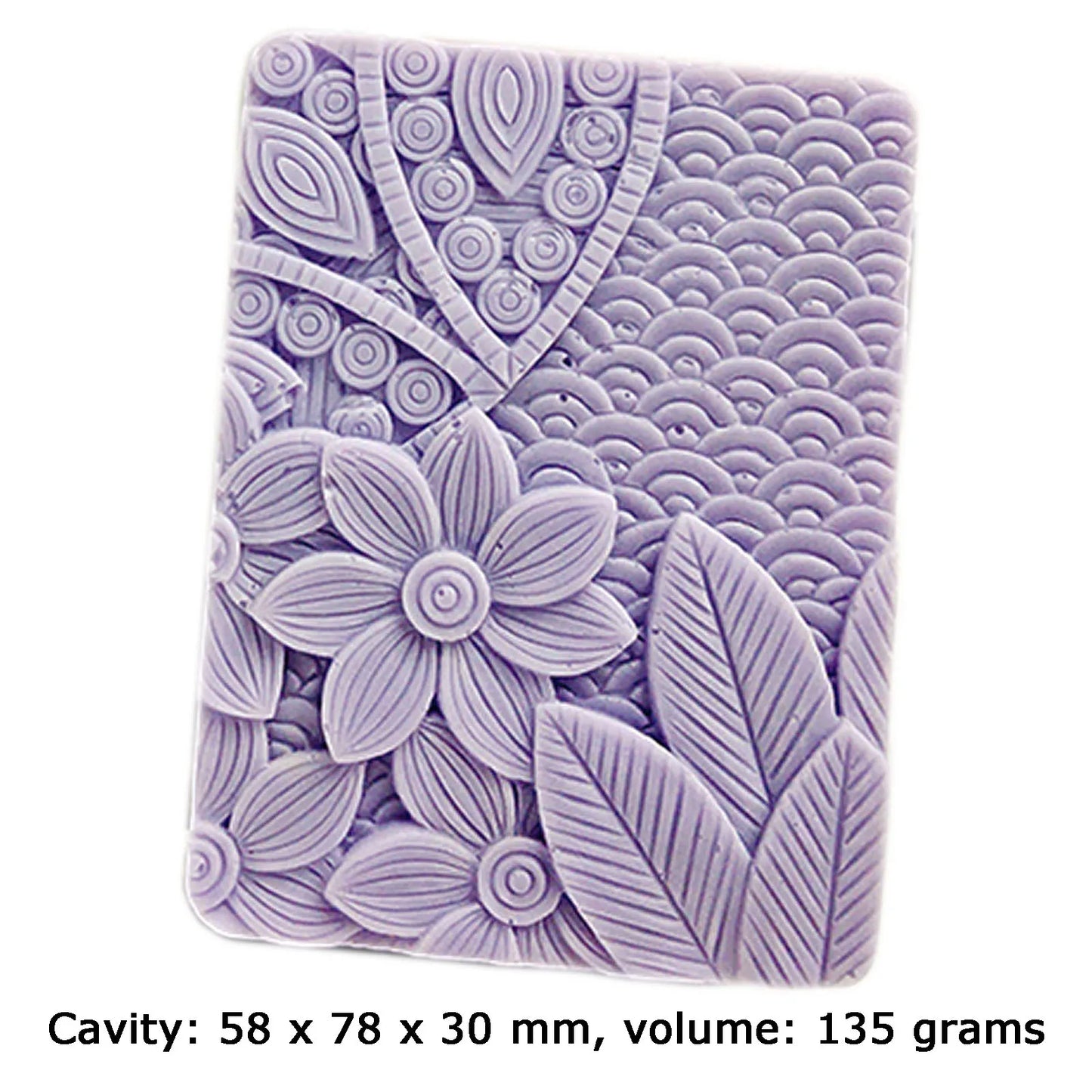 Flower Soap Silicon Molds Chinese Paper Cut Square Soap Making Mold Candle Mould Handmade Craft