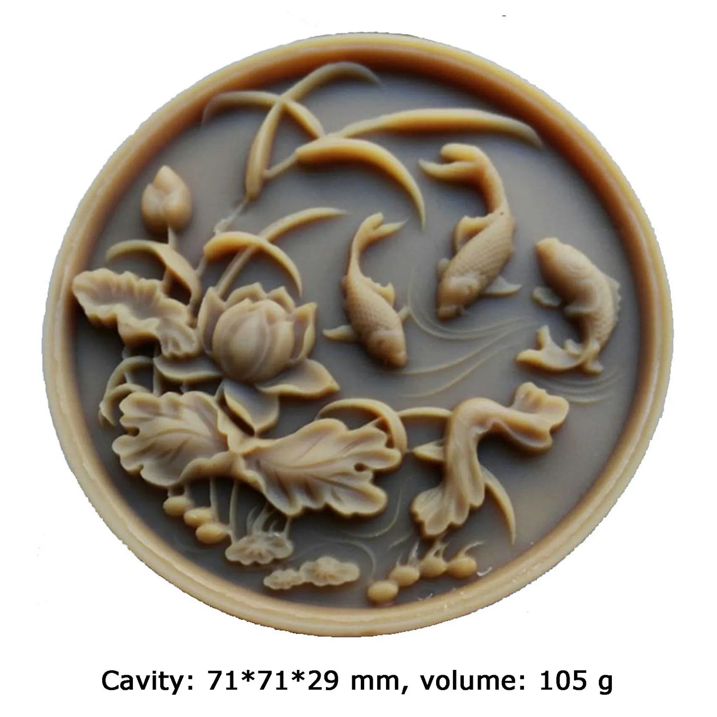 Silicone Soap Mold Form Flower Bird Dragon Fish DIY Craft Handmade Soap Candle Resin Mould