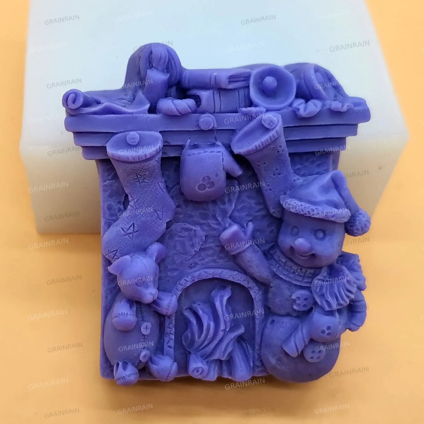 Santa Claus Soap Silicon Molds Christmax Soap Form Soap Making Supplies Soap Mold Silicone Mold Soap