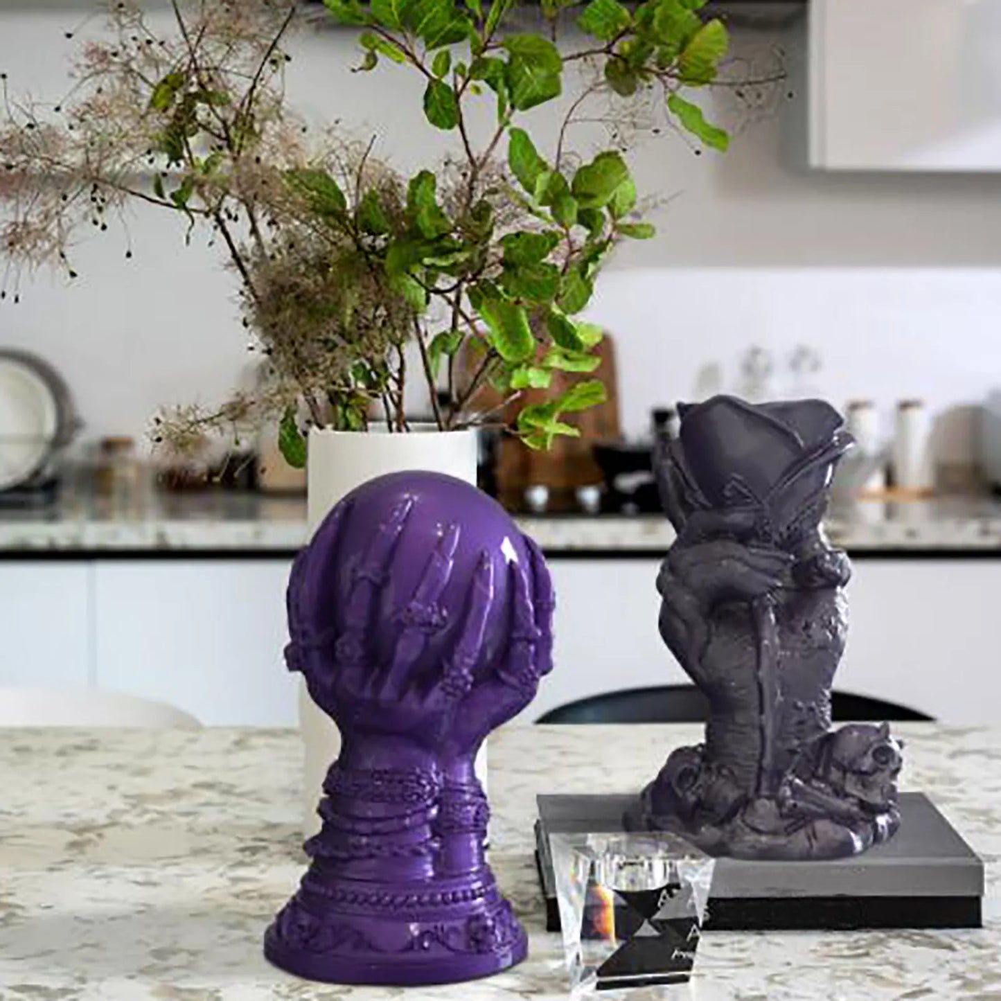 3D Easter Rose Devil Candle Silicone Mould Creative Silicon Aromatherapy Soap Mold Molds for Candles Resin Wax