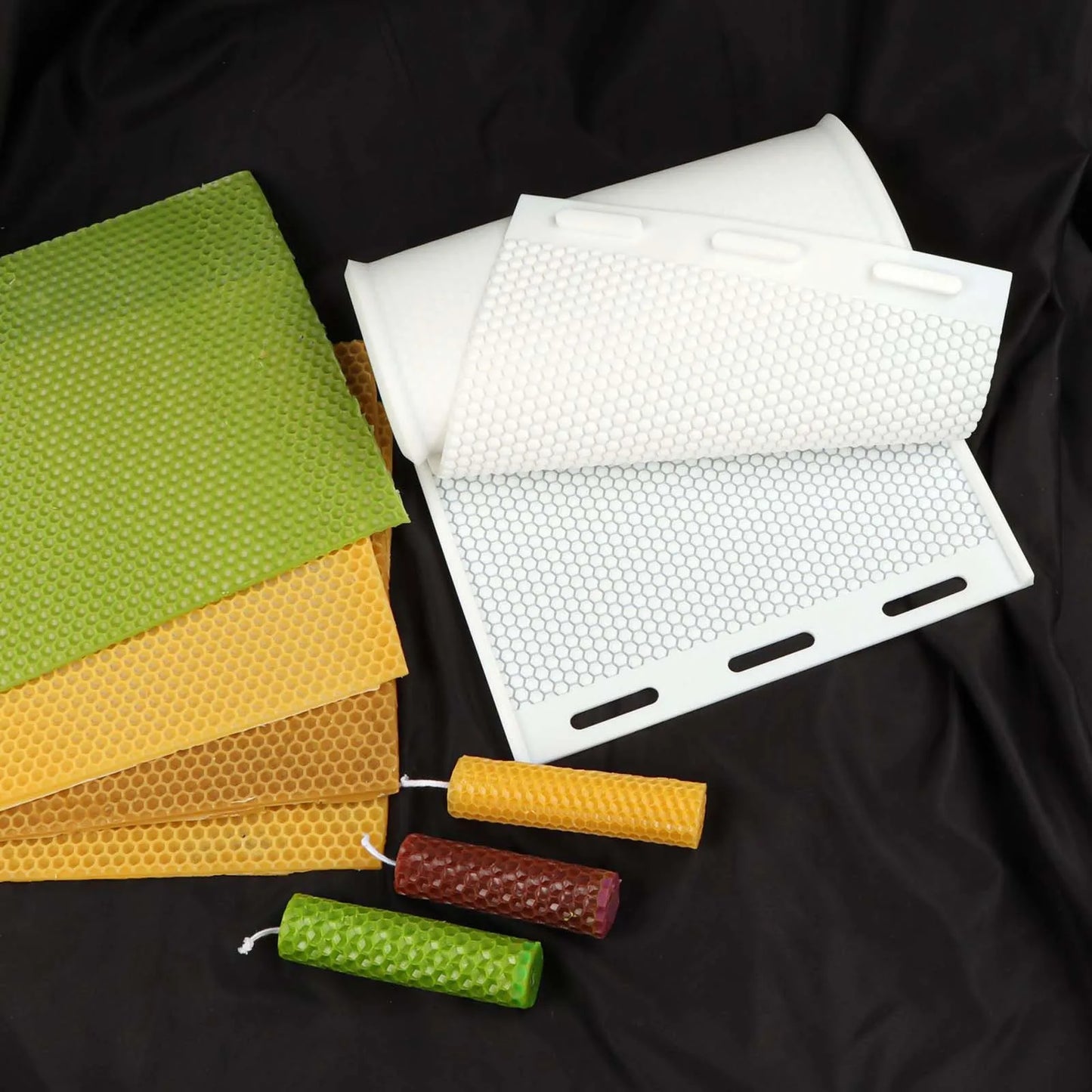 Honeycomb Candle Mold Beehive Silicone Soap Mold Wax Mold Candle Making Mould