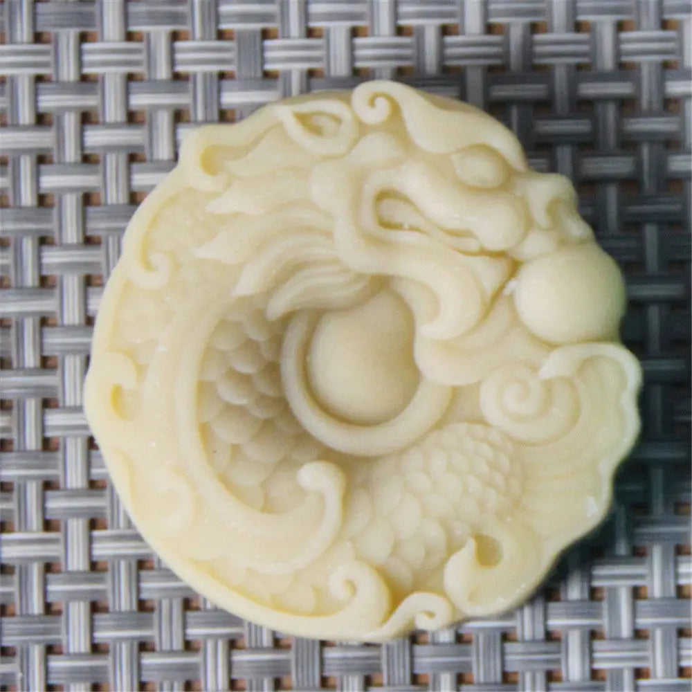 Grainrain Silicon Soap Mold Dragon DIY Craft Handmade Silicone Soap Mould