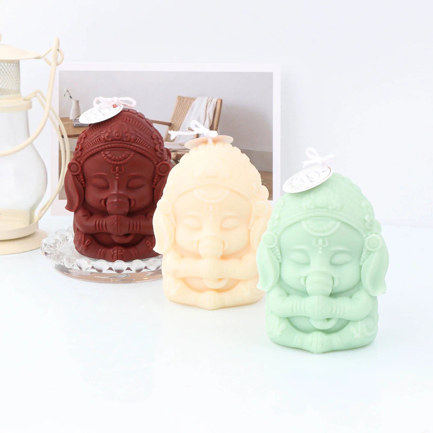 3D Silicone Candle Mold DIY Elephant Craft Soap Mold Home Decoration Mold Animal