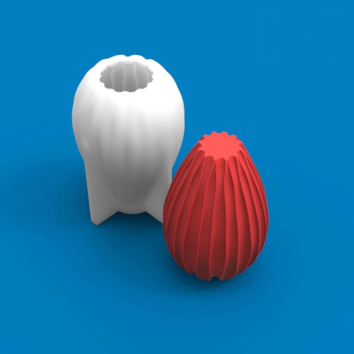 3D Candle Molds Pillar Silicone Soap Mold Geometry Column Handmade Soy Wax Mould