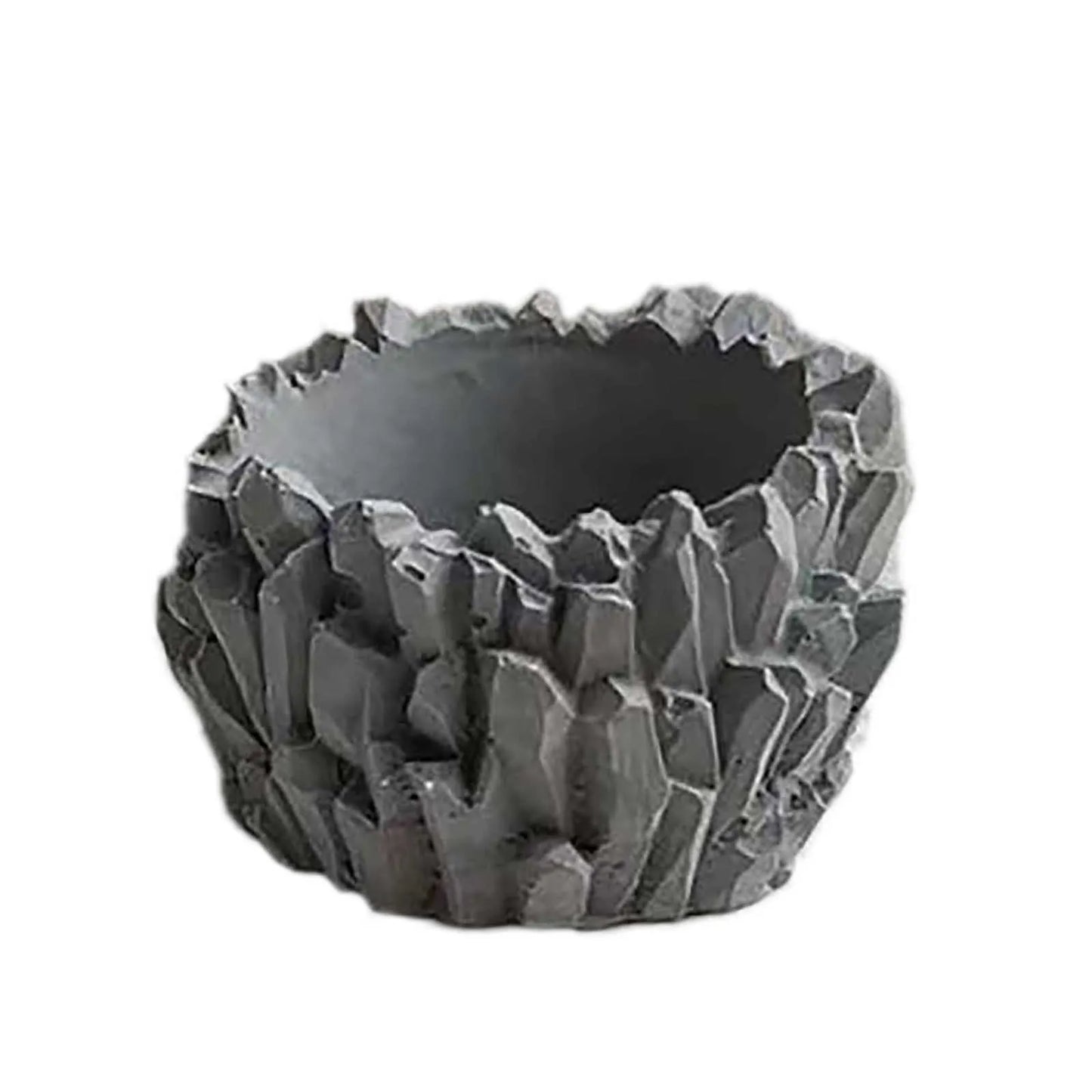 Concrete Succulent Flower Pot Round Cement Mold Handmade Silicone Planter Mould