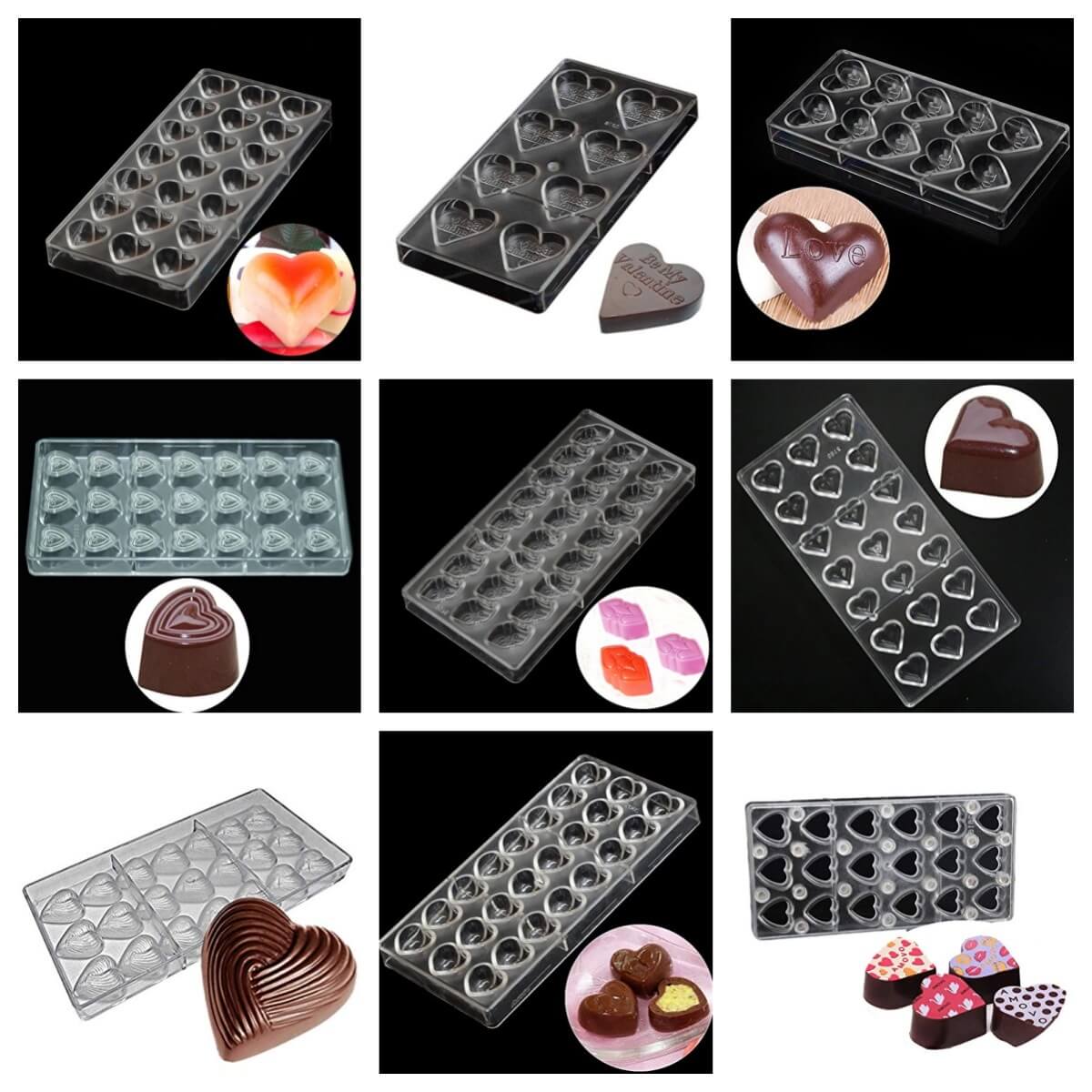 heart chocolate mold