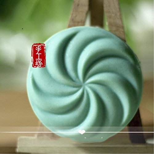 Whirlpool Silicone Soap Bar Molds Flower Handmade Soap Molds Candle Mould