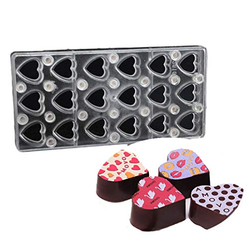 19325 / Heart Metal Magnetic Chocolate Molds