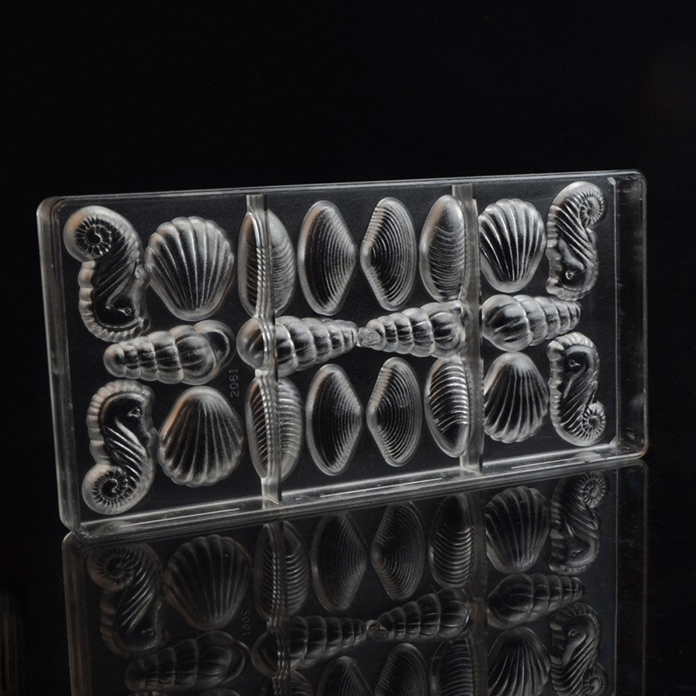 19278 / Seashells Shaped Chocolate Candy Molds