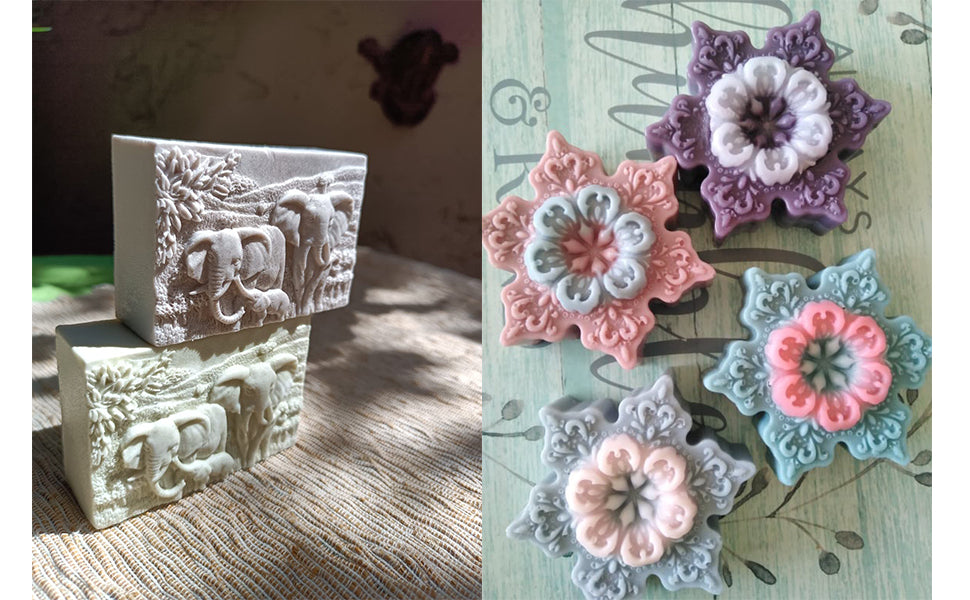 Grainrain Silicone soap Mold for soap making