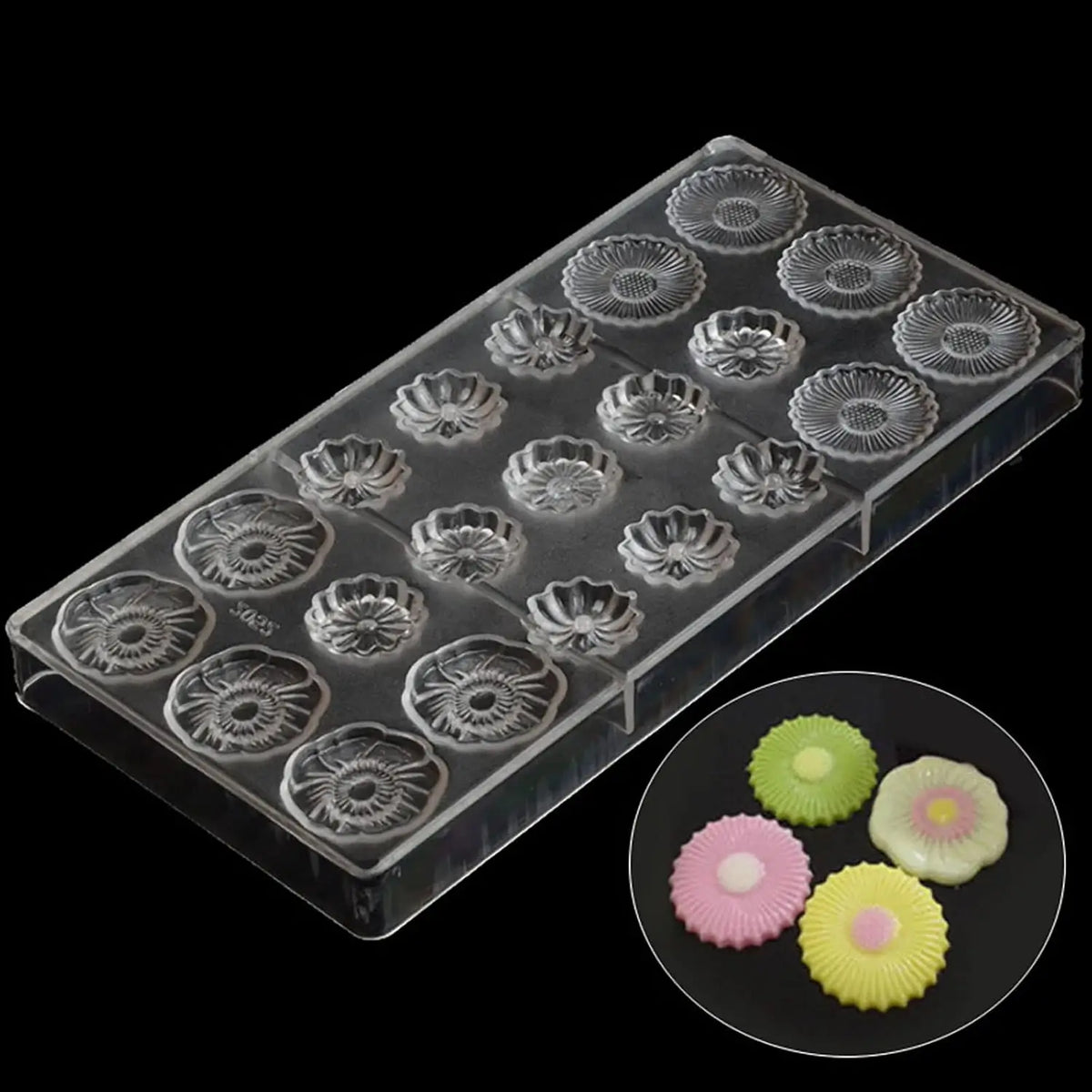 19281-2 mother's day chocolate molds