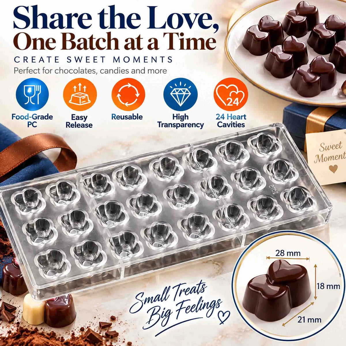 19292-9 lollipop heart molds