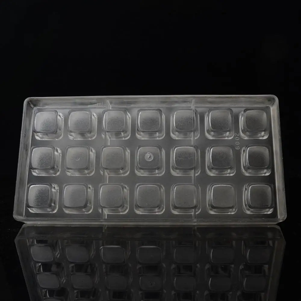 19302 / Pastry Molds Chocolates Square 21 Cavity