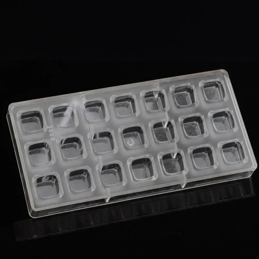 19302 / Pastry Molds Chocolates Square 21 Cavity