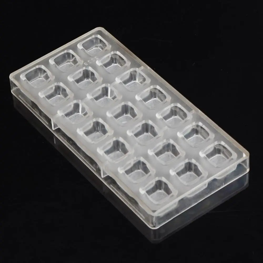 19302 / Pastry Molds Chocolates Square 21 Cavity