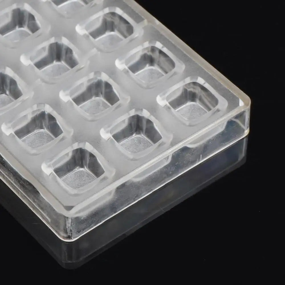 19302 / Pastry Molds Chocolates Square 21 Cavity