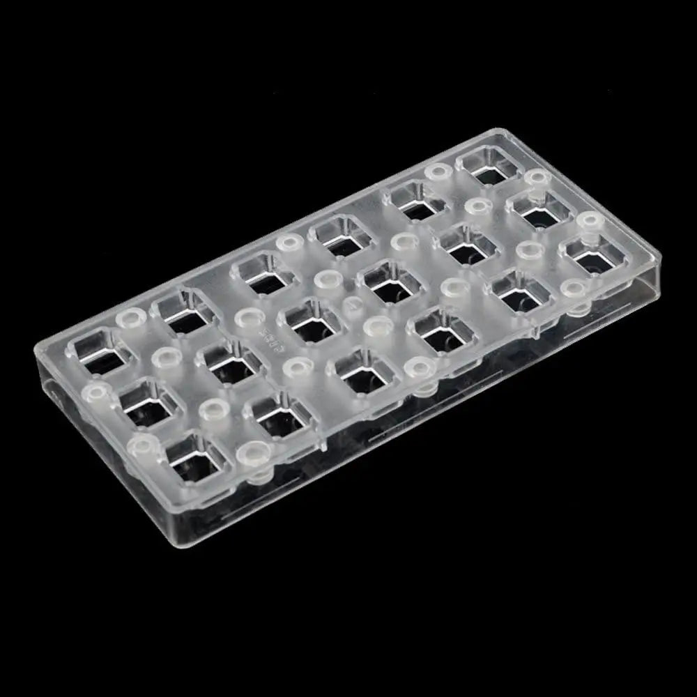 19326 / Rectangle DIY Chocolate Transfer Sheet Custom Molds Magnetic Polycarbonate Mould