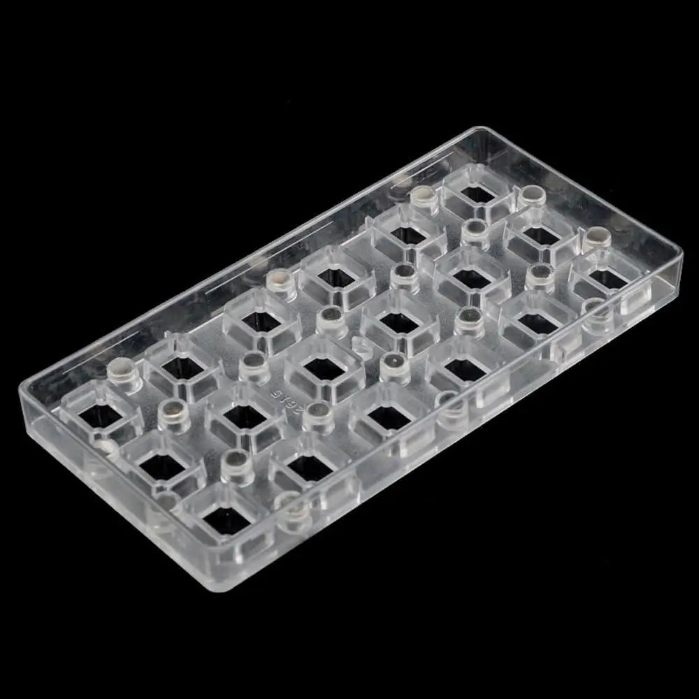 19326 / Rectangle DIY Chocolate Transfer Sheet Custom Molds Magnetic Polycarbonate Mould